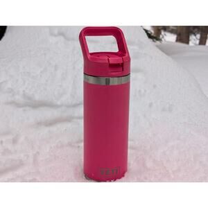 YETI Rambler 18oz Bottle with Straw Cap - Pink